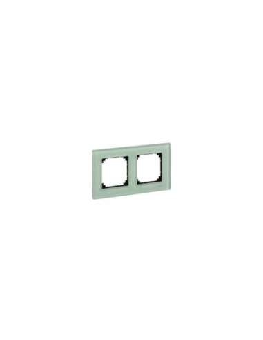 Marco 2 elem. elegance cristal Verde - A001135047 SCHNEIDER ELECTRIC MTN404204