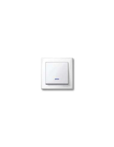 Tecla simple con visor elegance Marfil - A001135205 SCHNEIDER ELECTRIC MTN436019