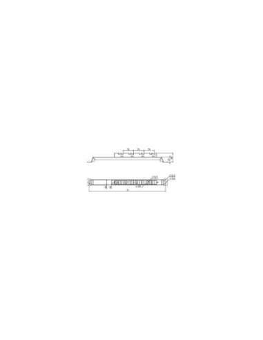 Soporte de configuración Spacial SF - 600mm - A001136198 SCHNEIDER ELECTRIC NSYAS600