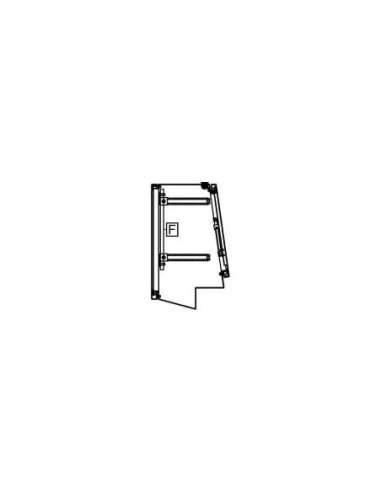 Monobloc perforated plates H400xW400mm with universal perforations 11x26mm - A001137716 SCHNEIDER ELECTRIC NSYMR44