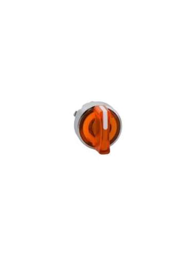 Cabeza selector luminoso naranja 3 posiciones retrono centro - A001149146 SCHNEIDER ELECTRIC ZB4BK1553