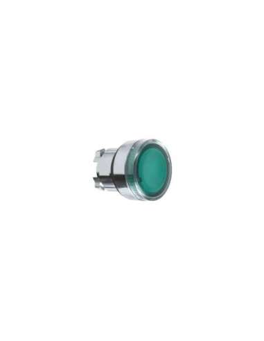 Harmony XB4 - Cabeza pulsador luminoso rasante ba9s verde - A001149500 SCHNEIDER ELECTRIC ZB4BW33