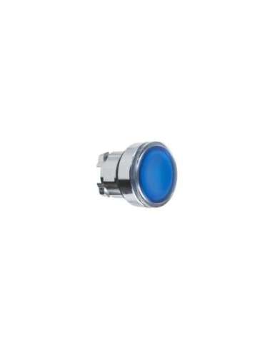 Harmony XB4 - Cabeza pulsador luminoso rasante led azul - A001149513 SCHNEIDER ELECTRIC ZB4BW363