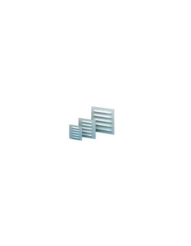 Metal outlet grille cut-out 104x80mm ext dim 120x120mm IP23 - A001136454 SCHNEIDER ELECTRIC NSYCAG104X95LM