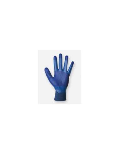 Guantes de protección mecánica SH-265 T9 con nylon recubiertos de nitrilo azul en la palma SOFAMEL 540130