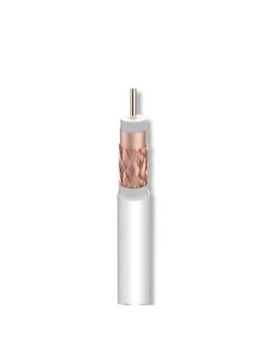 Cable coaxial T100PLUS LSFH Dca/A 16RtC 100m blanco - A004357856 TELEVES 214121 (EMBALAJE DE 100 UNIDADES)