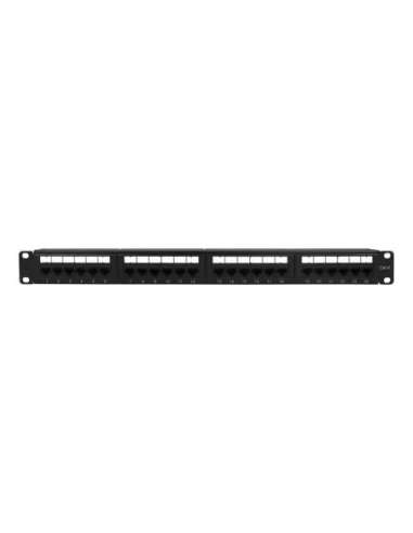 Panel conectorizado rack bastidor 19 1U - 24xRJ45 Cat 6 UTP - A004749236 TELEVES 533180