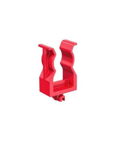 Clip fijación tubo DN20 rojo - A006688922 PEMSA 81000278