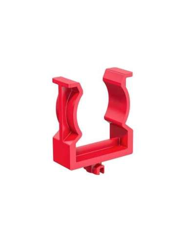 Clip fijación tubo DN32 rojo - A006688924 PEMSA 81000280