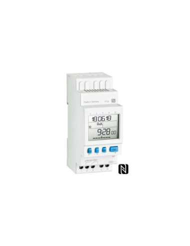 Interruptor horario digital modular semanal 2 canales. Programable por NFC - A000183488 DINUY IH TER MC2