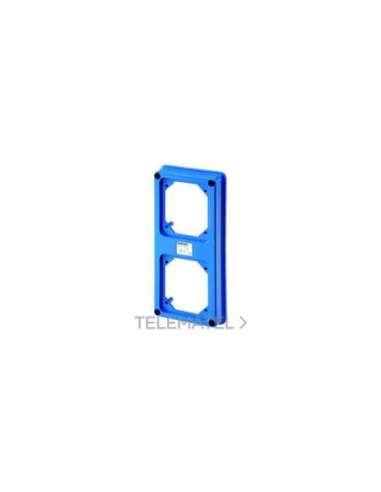 TAPA TROQUELAQDA PARA 2 TOMAS SBF - IP67 - A000820627 GEWISS GW66709N