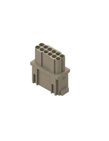 SOPORTE CX12-10A-250V-P/CONTACTOS HEMBRA 8015747042048 - A000958733 GAESTOPAS CX12DF (EMBALAJE DE 10 UNIDADES)