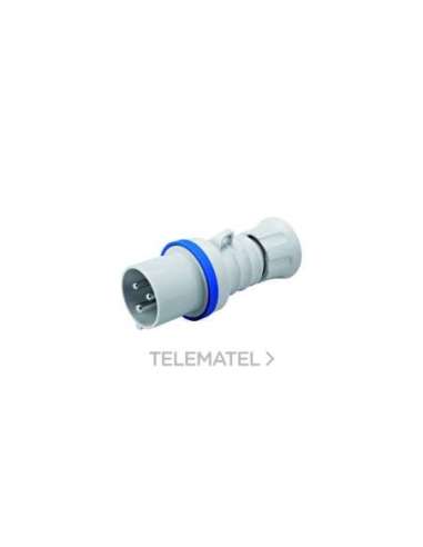 CLAVIJA MÓVIL RECTA HP - IP44/IP54 - 2P+T 16A 200-250V 50/60HZ - AZUL - 6H - CONEXIONAD - A001065568 GEWISS GW60004H