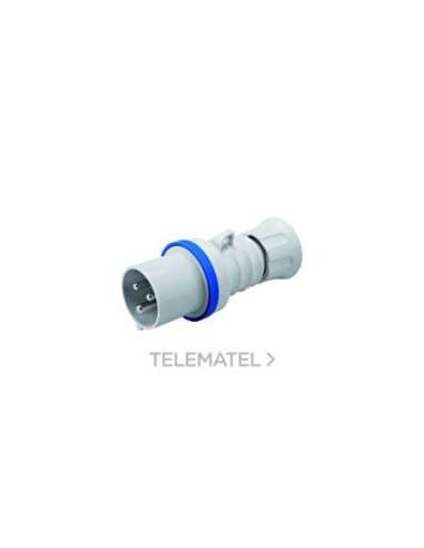 CLAVIJA MÓVIL RECTA HP - IP44/IP54 - 2P+T 32A 200-250V 50/60HZ - AZUL - 6H - CONEXIONAD - A001065588 GEWISS GW60015H