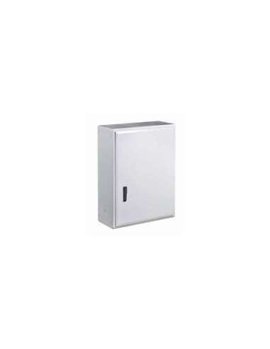 ARMARIO MURAL IP55 POLIÉSTER 750x500x300 PUERTA OPACA CIERRE MANETA - A001072587 IDE POL755030
