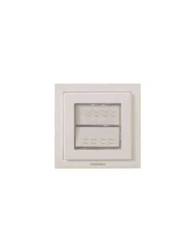 Pulsador IP55 empotrar Zenit BL - A001295368 NIESSEN N3004 BL