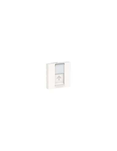 New Unica Carátula toma RJ45 2 mod. Blanco Polar - A001609692 SCHNEIDER ELECTRIC NU941118
