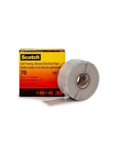 Scotch® 70 Cinta de Silicona 70 25mm x 9m 7000006225 - A001664678 3M 70