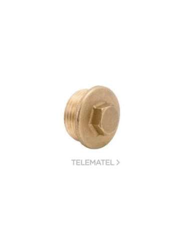 TAPÓN M LATÓN 3/4 - A003259407 METALGRUP SA 361003 (EMBALAJE DE 25 UNIDADES)