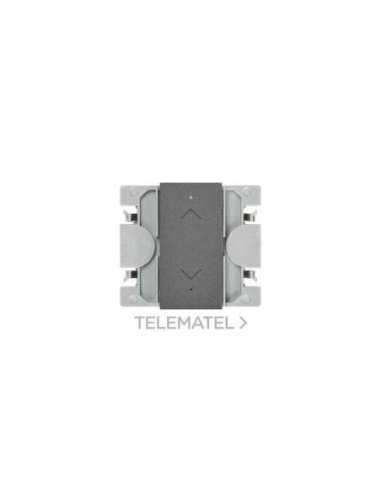 Interruptor de persianas Simon iO de tecla estrecha 700 VA titanSimon iO Simon 270 - A004660324 SIMON 21001333-096