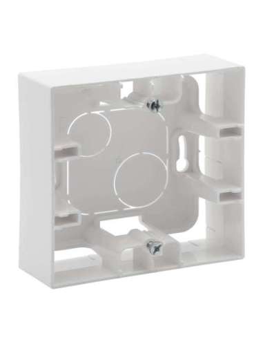 Caja de superficie Niloé Step - 1 elemento de color blanco mate LEGRAND 864181 (EMBALAJE DE 10 UNIDADES)