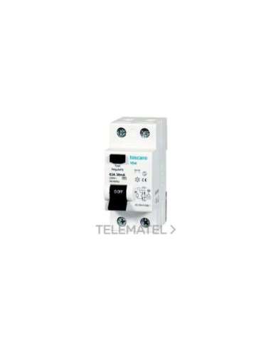 DIFERENCIAL 2 POLOS 10KA 63A 300MA TIPO A VDA2P63300 TOSCANO 10005353