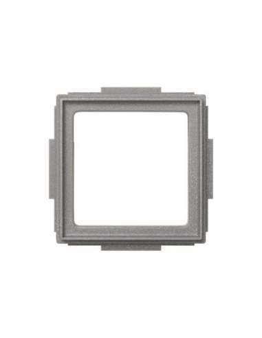 Placa adaptadora gris esmeril Simon 27 Scudo - A000037078 SIMON 2705088-063