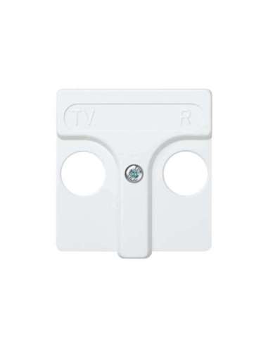 Placa para tomas inductivas de R-TV blanco Simon 27 Play - A000037087 SIMON 27053-34