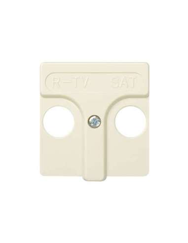 Placa para tomas inductivas de R-TV+SAT marfil Simon 27 Play - A000037121 SIMON 27097-31