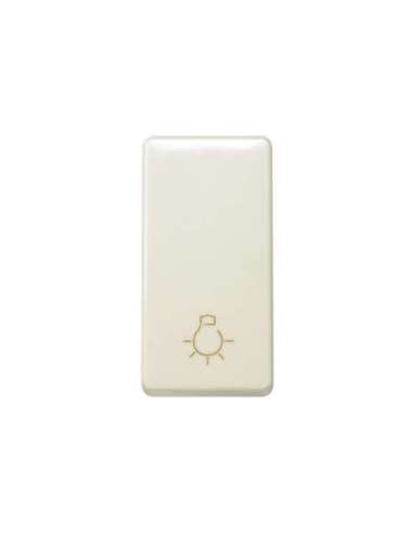 Pulsador con grabado luz 10 A 250V~ de medio elemento y sistema de embornamiento rápido - A000037153 SIMON 27151-61