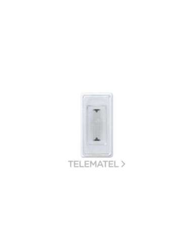 Señalizador luminoso de medio elemento con rosca mignonnette E-10 blanco y tapa difusor - A000037410 SIMON 27808-34