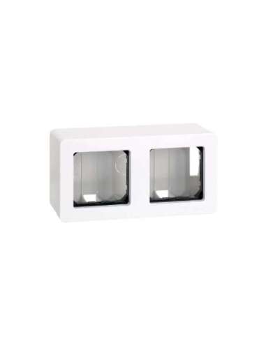 Caja de superficie para 2 elementos blanco Simon 27 - A000037416 SIMON 27821-35