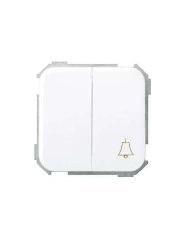 Grupo de 1 conmutador 10 AX 250V~ y 1 pulsador 10 A 250V~ con sistema de embornamiento - A000037757 SIMON 31301-30