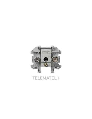 Toma de señal modular R-TV+SAT única Simon 73 - A000038820 SIMON 73486-69