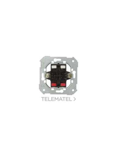 Grupo de 2 pulsadores de desconexión 10 A 250V~ (al pulsar abre circuito) con sistema d - A000039190 SIMON 75395-39