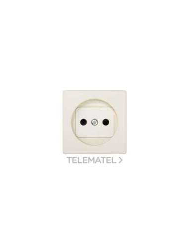 Tapa con dispositivo de seguridad para la base de enchufe bipolar marfil Simon 82 - A000039678 SIMON 82040-31