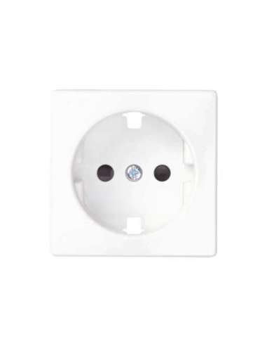 Tapa con dispositivo de seguridad para la base de enchufe schuko blanco Simon 82 - A000039688 SIMON 82041-30