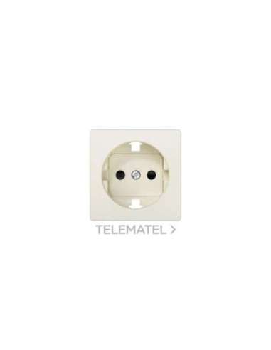 Tapa con dispositivo de seguridad para la base de enchufe schuko marfil Simon 82 - A000039689 SIMON 82041-31