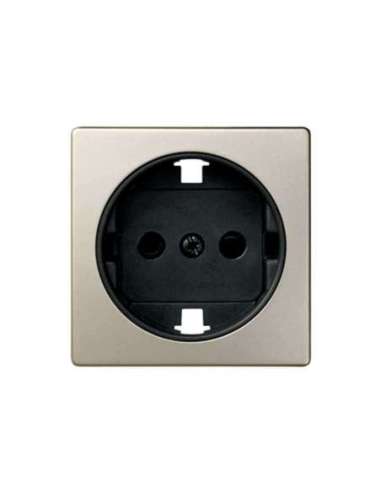Tapa con dispositivo de seguridad para la base de enchufe schuko cava Simon 82 - A000039691 SIMON 82041-34