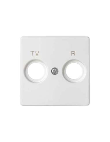 Placa para tomas inductivas de R-TV blanco Simon 82 - A000039726 SIMON 82053-30