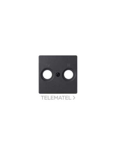Placa para tomas inductivas de R-TV grafito Simon 82 - A000039730 SIMON 82053-38