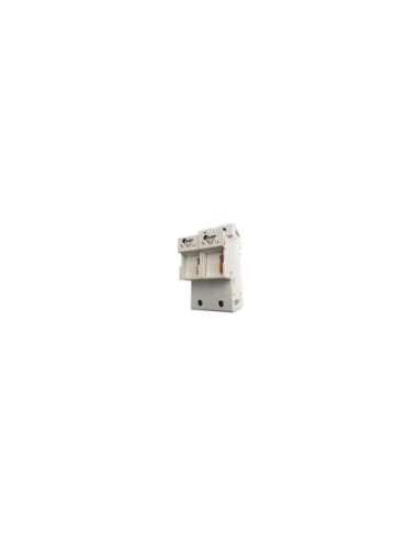BASE PORTAFUSIBLES SECCIONABLE 2-ZRM-1 14x51 CARRIL - A000087896 TEMPER 0111706 (EMBALAJE DE 3 UNIDADES)