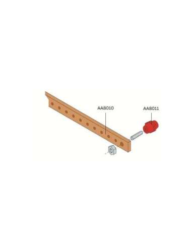 BARRA(4) COBRE 1000 SR AA8010 - A000110292 ABB AA8010