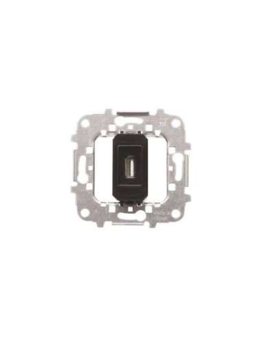 Toma VDI USB conexion con tornillo - A000121106 NIESSEN 8155.8
