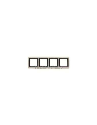 Marco 4 elementos horizontal - A000122311 NIESSEN 8474.1 BL