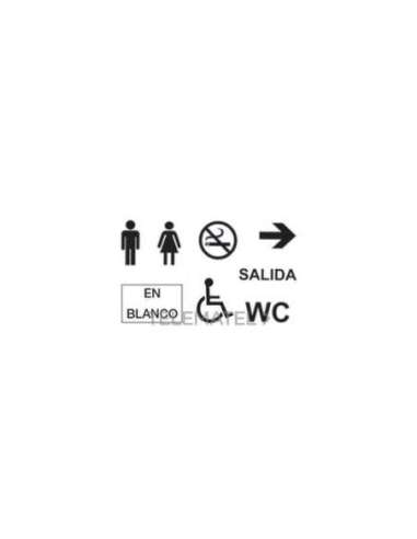 Rotulo señalización Olas - A000122328 NIESSEN 8481.1