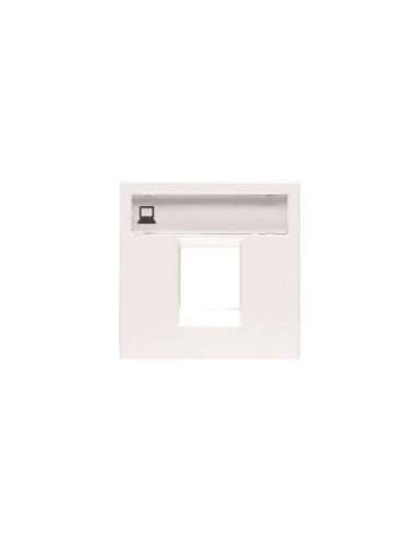 Tapa ventana 1 conector BL - A000123014 NIESSEN N2218.1 BL