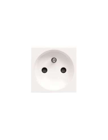 B.enchufe 2P+T frances p.inf. BL - A000123129 NIESSEN N2287 BL