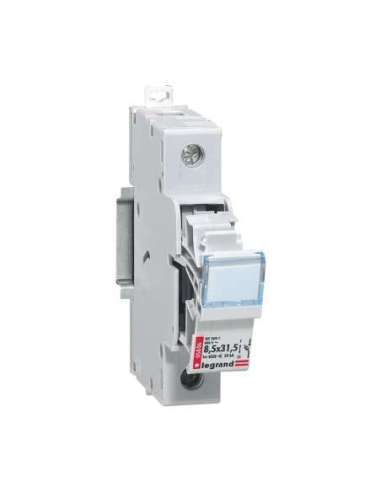 Cortacircuito seccionable - 1P - para cartucho fusible cilíndrico 8x32 - 400 V~ - A000127827 LEGRAND 005806