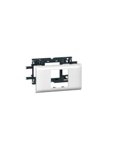 Soporte Mosaic - para DLP tapa 65mm - 2 módulos - A000128420 LEGRAND 010952